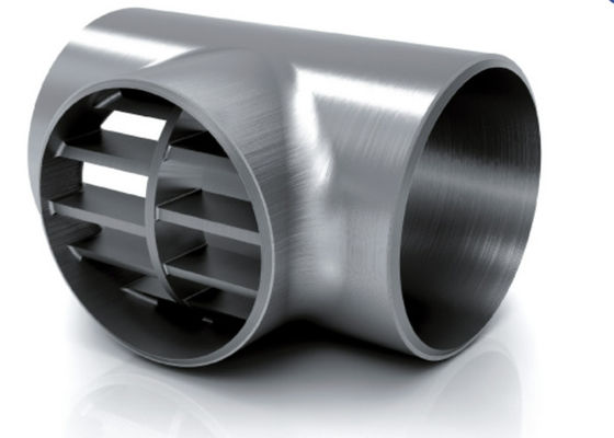 Duplex Stainless Steel 31803  Reduce Barred Tee For Industry